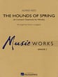 The Hounds of Spring Concert Band sheet music cover